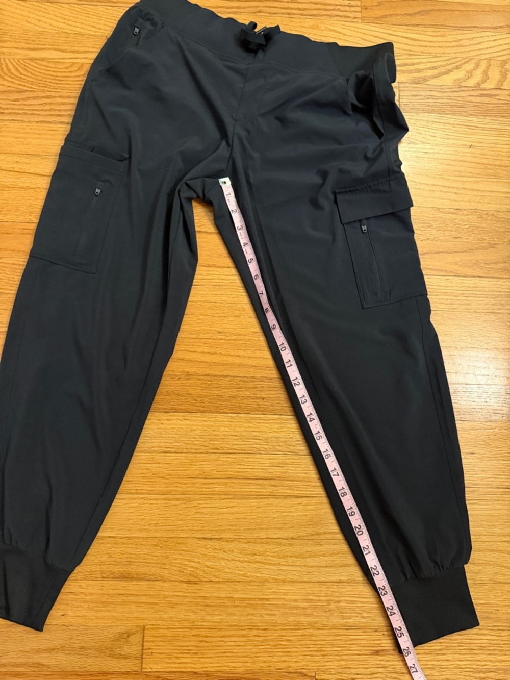 All in Motion Black Track Performance Jogger Pants - Picture 8 of 9